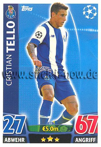 Champions League - Match Attax 15/16 - Nr. 33