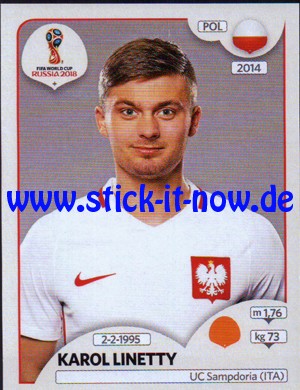 Panini WM 2018 Russland "Sticker" - Nr. 608