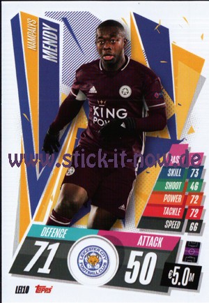 Match Attax Champions League 2020/21 - Nr. LEI 10