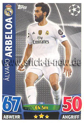 Champions League - Match Attax 15/16 - Nr. 80