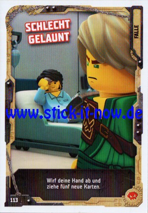 Lego Ninjago Trading Cards - SERIE 5 "Next Level" (2020) - Nr. 113