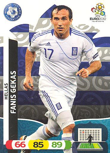 Panini EM 2012 - Adrenalyn XL - Fanis Gekas - Griechenland