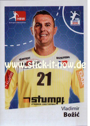 LIQUE MOLY Handball Bundesliga Sticker 19/20 - Nr. 115