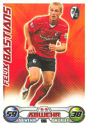 Match Attax 09/10 - FELIX BASTIANS - SC Freiburg - Nr. 96