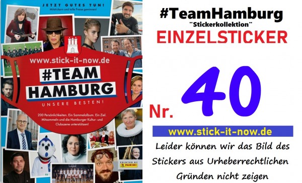 #TeamHamburg "Sticker" (2021) - Nr. 40
