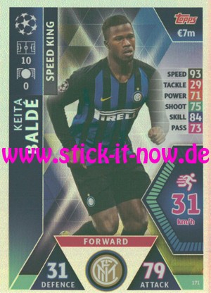Match Attax CL 18/19 "Road to Madrid" - Nr. 171