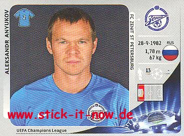 Panini Champions League 12/13 Sticker - Nr. 176