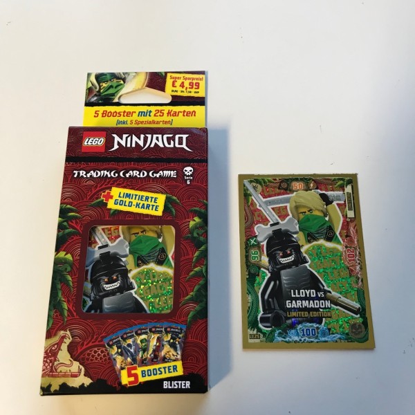 Lego Ninjago Trading Cards - SERIE 6 (2021) - Blister 2 ( LE 25 )