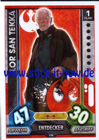 Topps Star Wars FORCE ATTAX UNIVERSE (2017) - Nr. 176