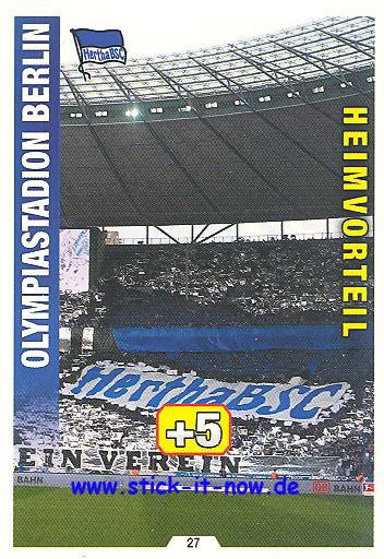 Match Attax 14/15 - HEIMVORTEIL - Hertha BSC - Nr. 27