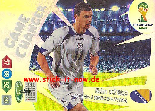 Panini Adrenalyn XL Brasil WM 2014 - Game Changer - Edin DZEKO