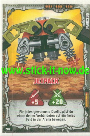 Lego Ninjago Trading Cards - SERIE 4 (2019) - Nr. 202