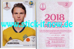 Panini WM 2018 Russland "Sticker" INT/Edition - Nr. 475
