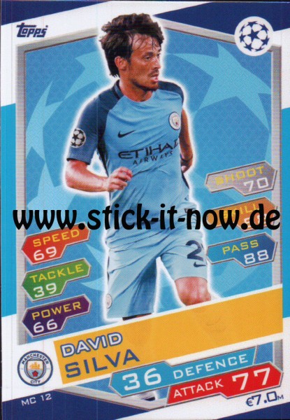 Match Attax Champions League 16/17 - Nr. MC 12