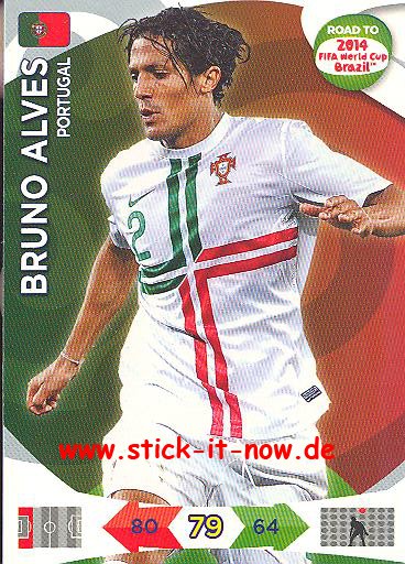 Panini Adrenalyn XL Road to WM 2014 - BRUNO ALVES