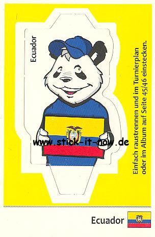 Edeka & WWF - Entdecke Brasilien - Paddy-Steckfigur - Ecuador