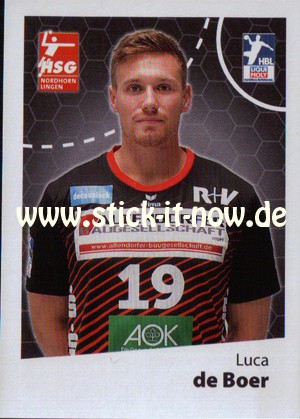 LIQUE MOLY Handball Bundesliga Sticker 19/20 - Nr. 173