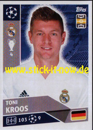 Champions League 2020/2021 "Sticker" - Nr. RMA 12