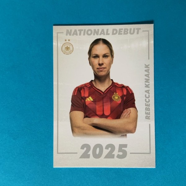DFB Frauen Team-Set 2025 - Nr. DEB-15 ( Rebecca Knaak )