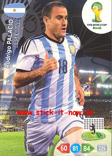 Panini Adrenalyn XL Brasil WM 2014 - Rodrigo PALACIO