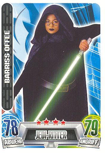 Force Attax Movie Collection - Serie 2 - BARRISS OFFEE - Nr. 98