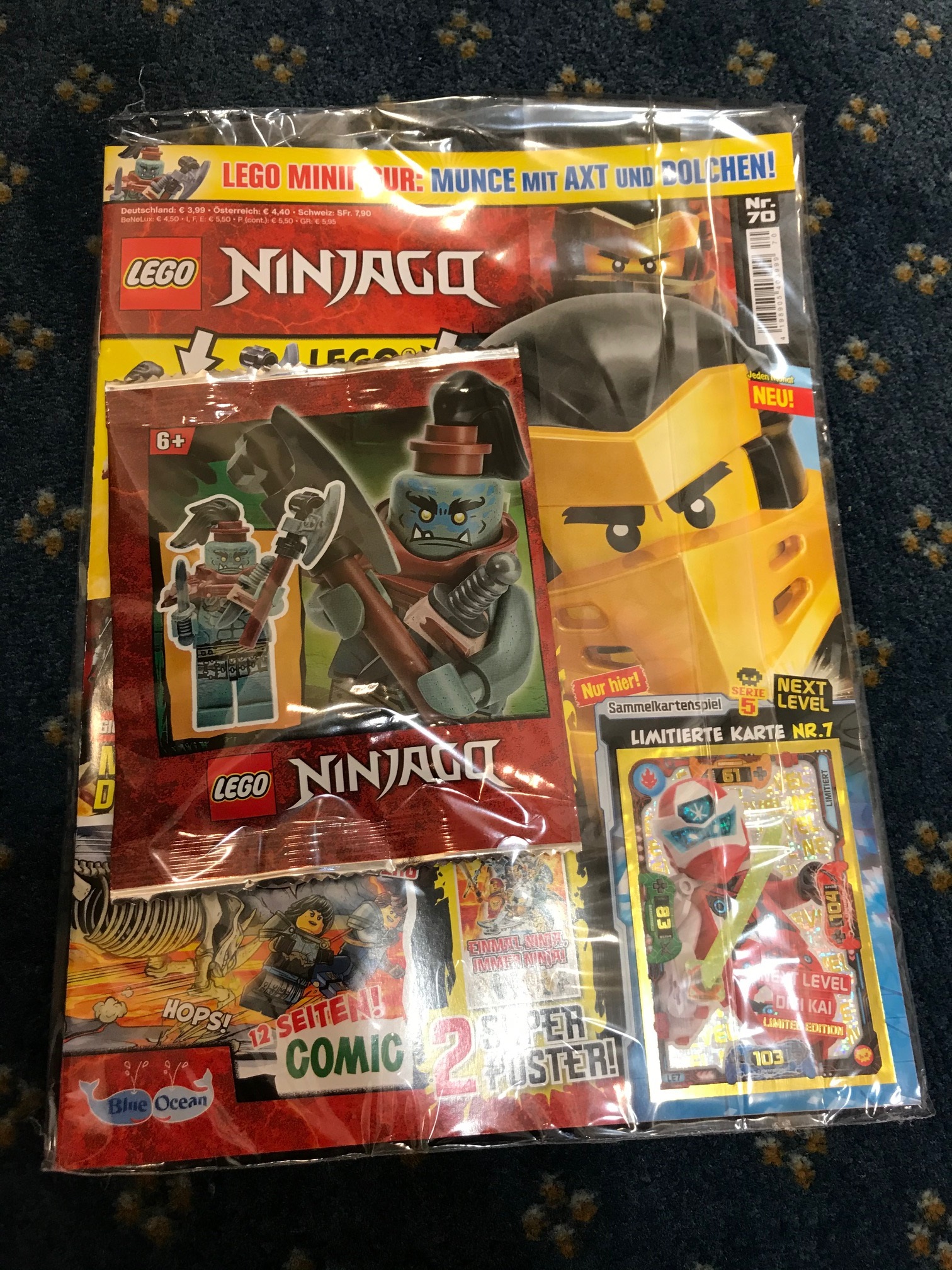 OVP Lego®Ninjago Magazin Nr.67 mit Figur KAI 1x Ninjago Booster 