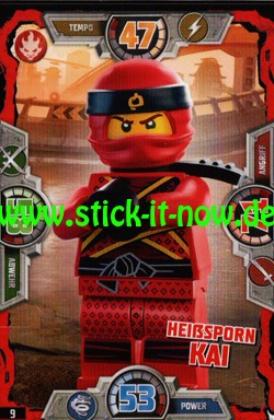 Lego Ninjago Trading Cards - SERIE 3 (2018) - Nr. 9