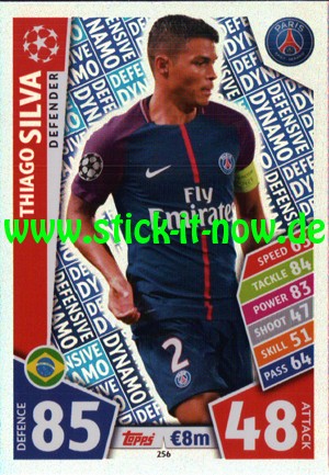 Match Attax Champions League 17/18 - Nr. 256 (Defensive Dynamo)