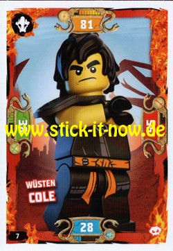 Lego Ninjago Trading Cards - SERIE 5 (2020) - Nr. 7