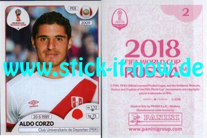 Panini WM 2018 Russland "Sticker" INT/Edition - Nr. 224