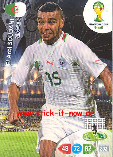 Panini Adrenalyn XL Brasil WM 2014 - El Arbi SOUDANI