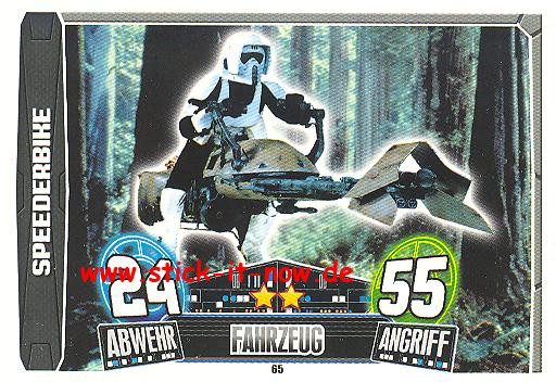 Force Attax Movie Collection - Serie 3 - SPEEDERBIKE - Nr. 65