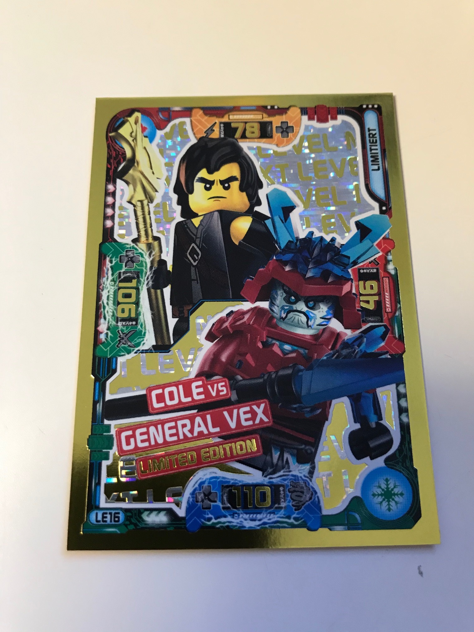 Level Up Richie Karte 83 LEGO Ninjago Serie 5 NEXT LEVEL