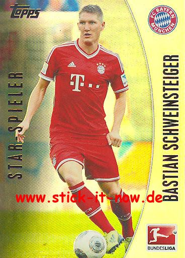 Bundesliga Chrome 13/14 - BASTIAN SCHWEINSTEIGER - Star-Spieler - Nr. 161