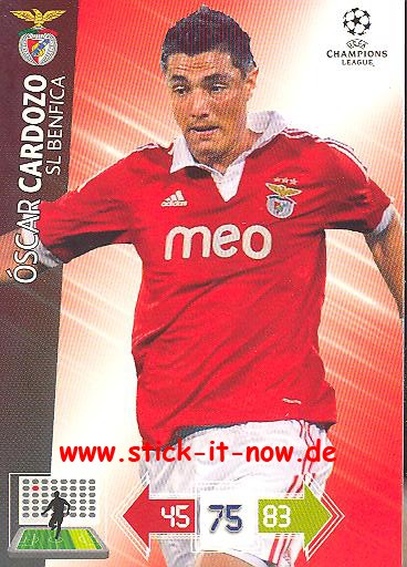 Panini Adrenalyn XL CL 12/13 - Benfica Lissabon - Oscar Cardozo