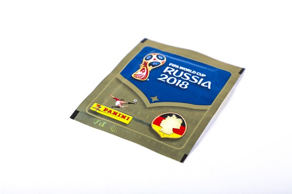 Panini WM 2018 Russland "Sticker" - Stickertüte (5 Sticker)