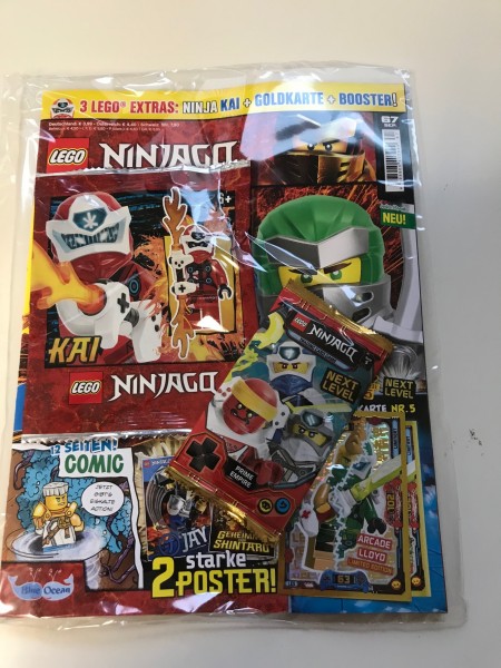 Lego Ninjago Magazin Nr. 67 (mit Lego Figur & LE 5 "Next Level")
