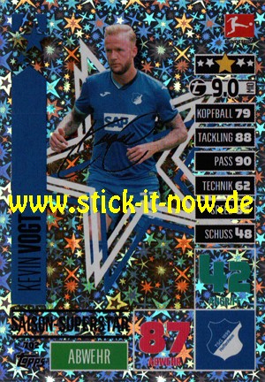 Topps Match Attax Bundesliga 2020/21 "Extra" - Nr. 702 (Glitzer)