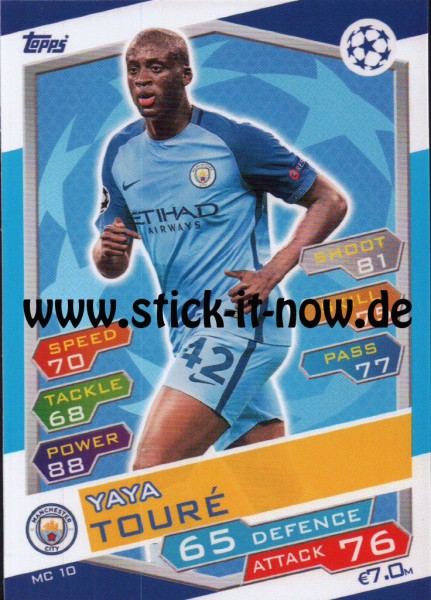 Match Attax Champions League 16/17 - Nr. MC 10