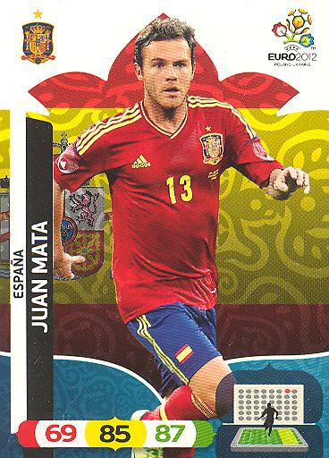 Panini EM 2012 - Adrenalyn XL - Juan Mata - Spanien