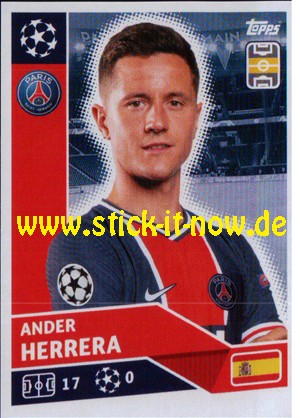 Champions League 2020/2021 "Sticker" - Nr. PSG 13