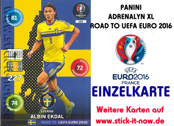 Adrenalyn XL - Road to UEFA Euro 2016 France - Nr. 260