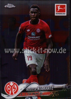 Bundesliga Chrome 18/19 - Moussa Niakhaté - Nr. 22