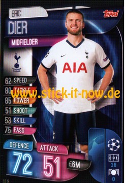 Match Attax Champions League 2019/20 - Nr. TOT 16