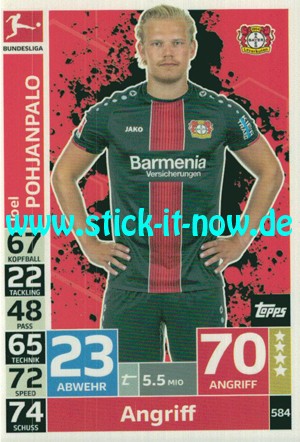 Topps Match Attax Bundesliga 18/19 "Extra" - Nr. 584