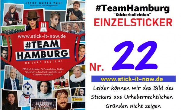 #TeamHamburg "Sticker" (2021) - Nr. 22