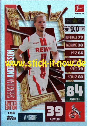 Topps Match Attax Bundesliga 2020/21 - Nr. LE 14 (Limitierte Auflage)