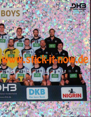 DKB Handball Bundesliga Sticker 17/18 - Nr. 405 (GLITZER)