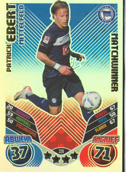 Patrick Ebert - Matchwinner - Match Attax 11/12