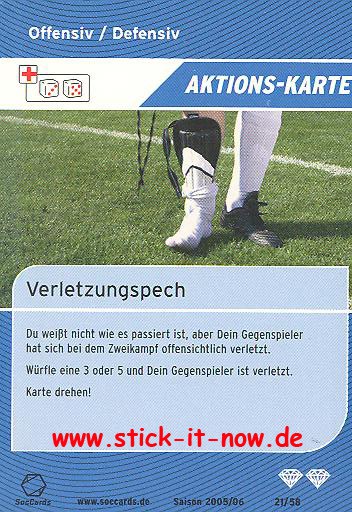 SocCards 05/06 - Aktions-Karte - Nr. 21/58